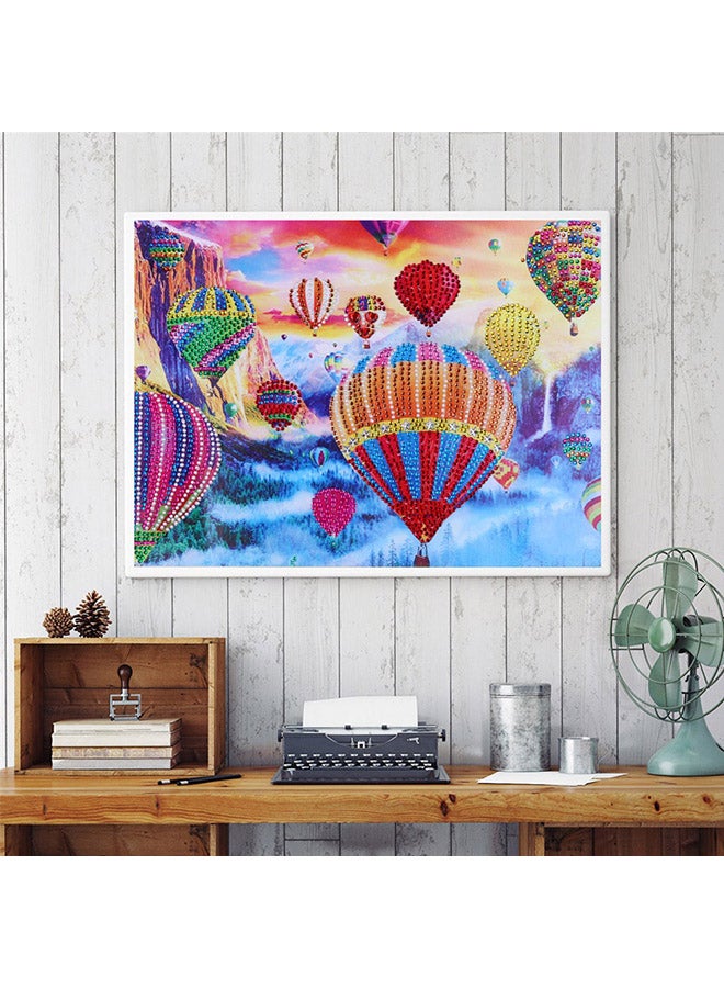 DIY 5D Needlework Crystal Diamond Painting Multicolour 30x40centimeter  - Image 5