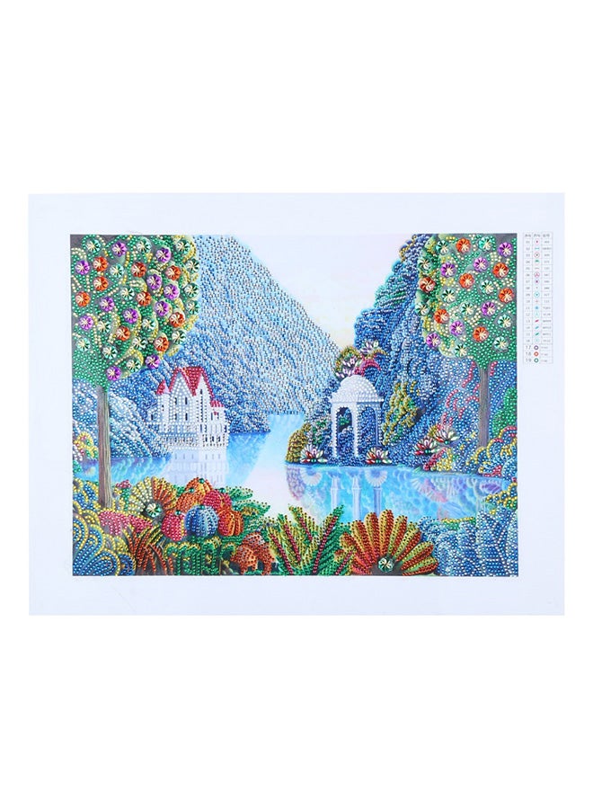 DIY 5D Colorful Diamond Painting Multicolour 40X50cm  - Image 1