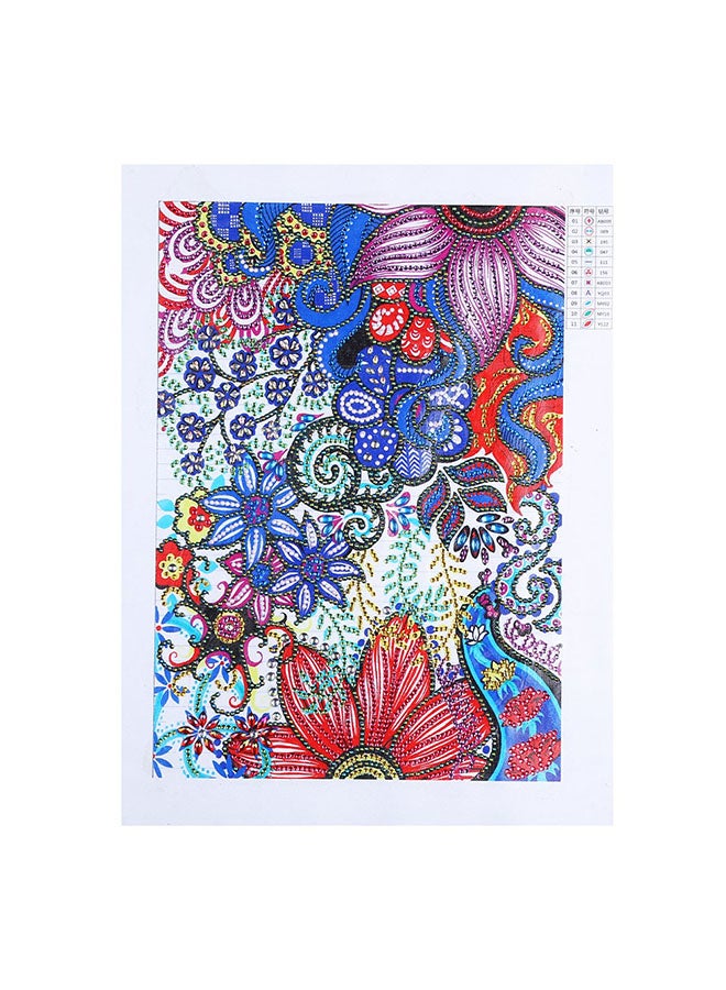 DIY 5D Colorful Diamond Painting Multicolour 30x40cm  - Image 1