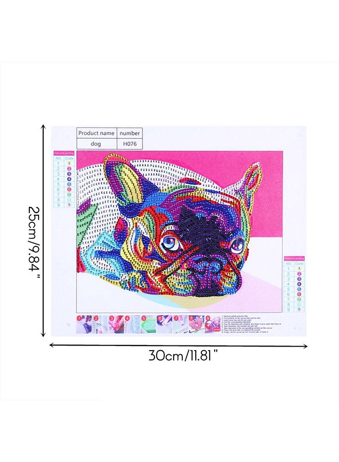 DIY 5D Colorful Diamond Painting Multicolour 25x30cm  - Image 4