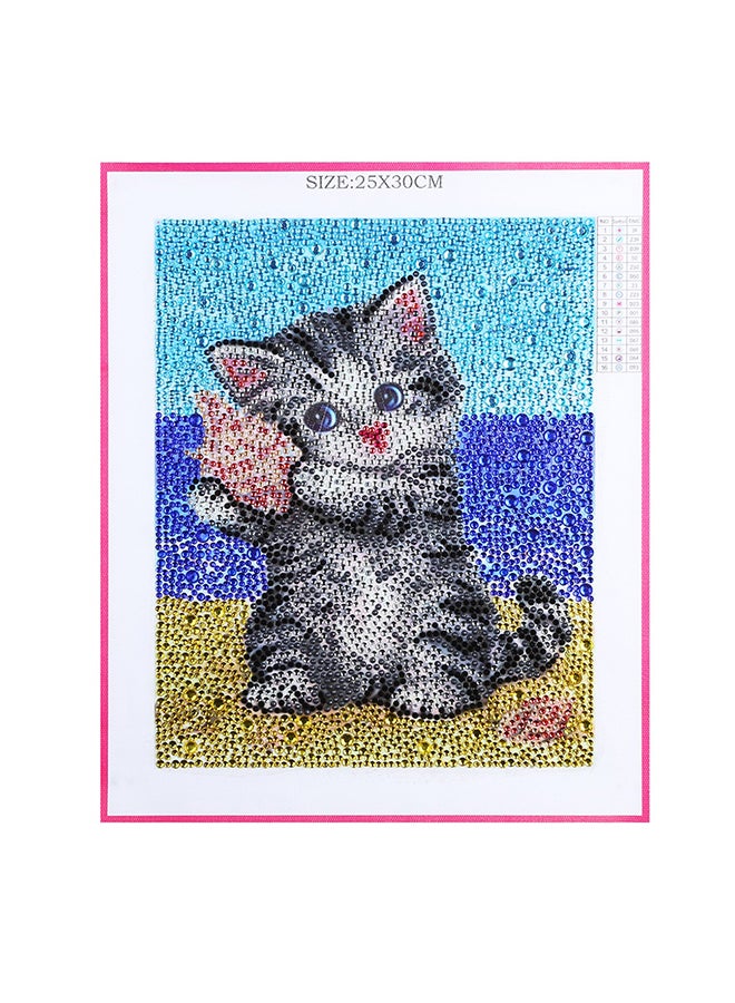 DIY 5D Colorful Diamond Decorative Painting Multicolour 25x30centimeter  - Image 1