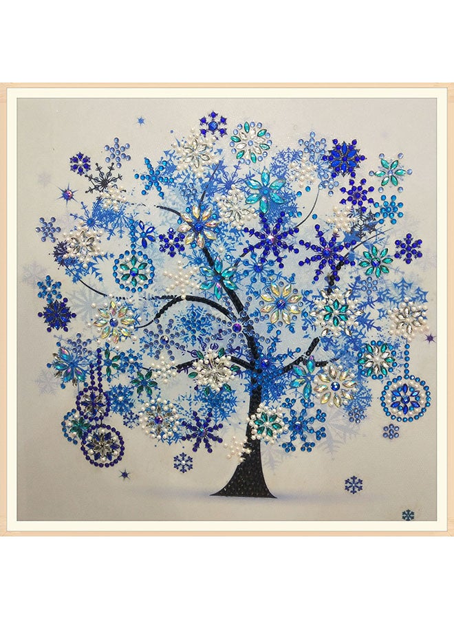 DIY 5D Needlework Crystal Diamond Painting Multicolour 30x30cm  - Image 1