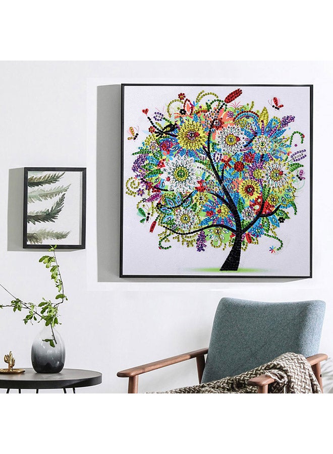 DIY 5D Needlework Crystal Diamond Painting Multicolour 30x30centimeter  - Image 4