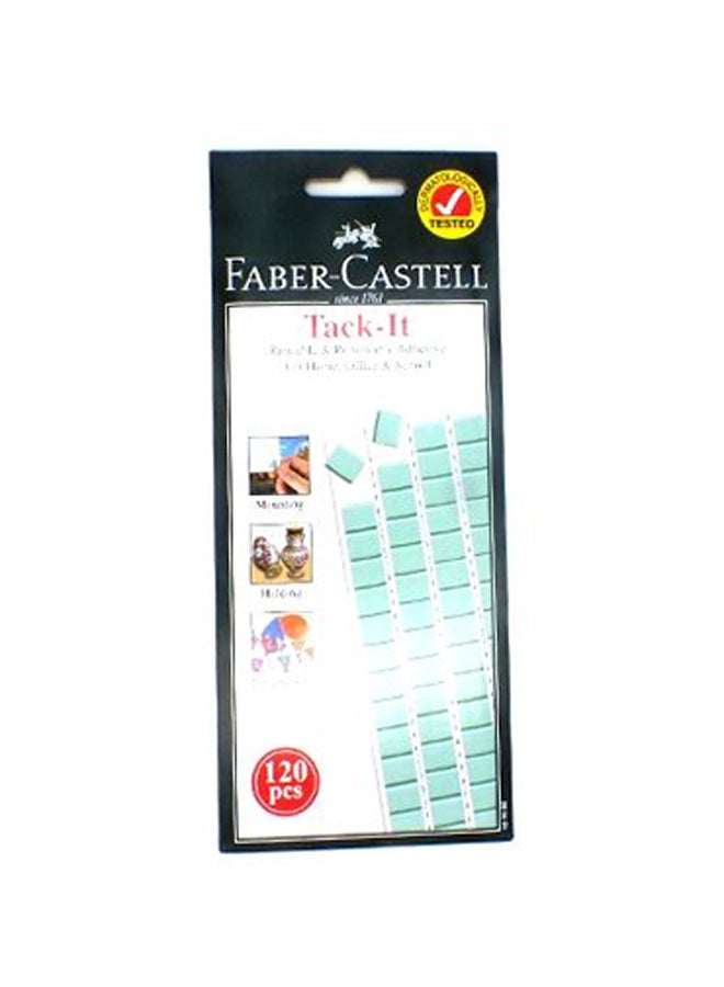 120-Piece Tack-It Removable Adhesive Blue