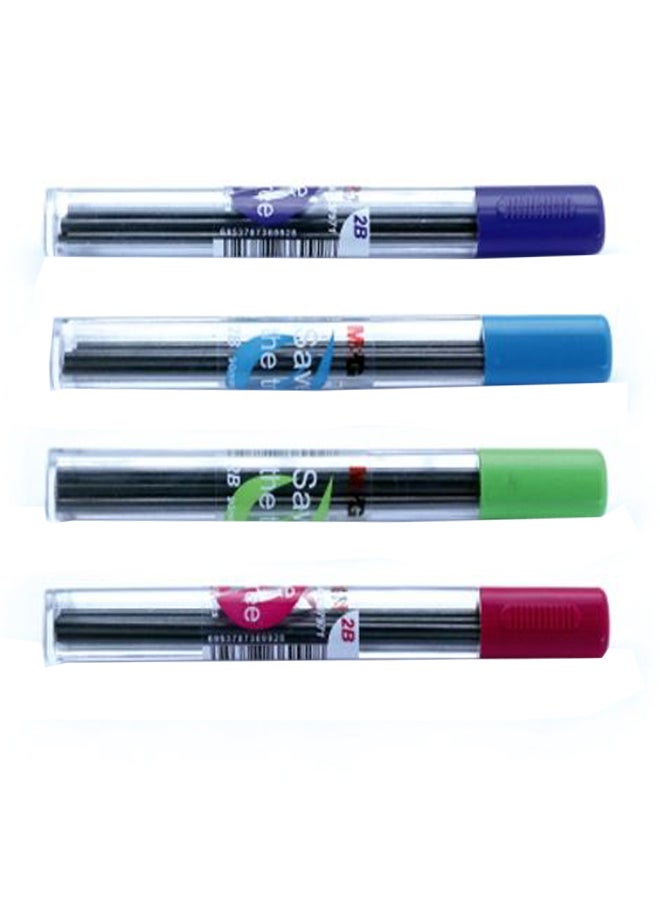 M&G Pack of 4 Pencil Lead Black 