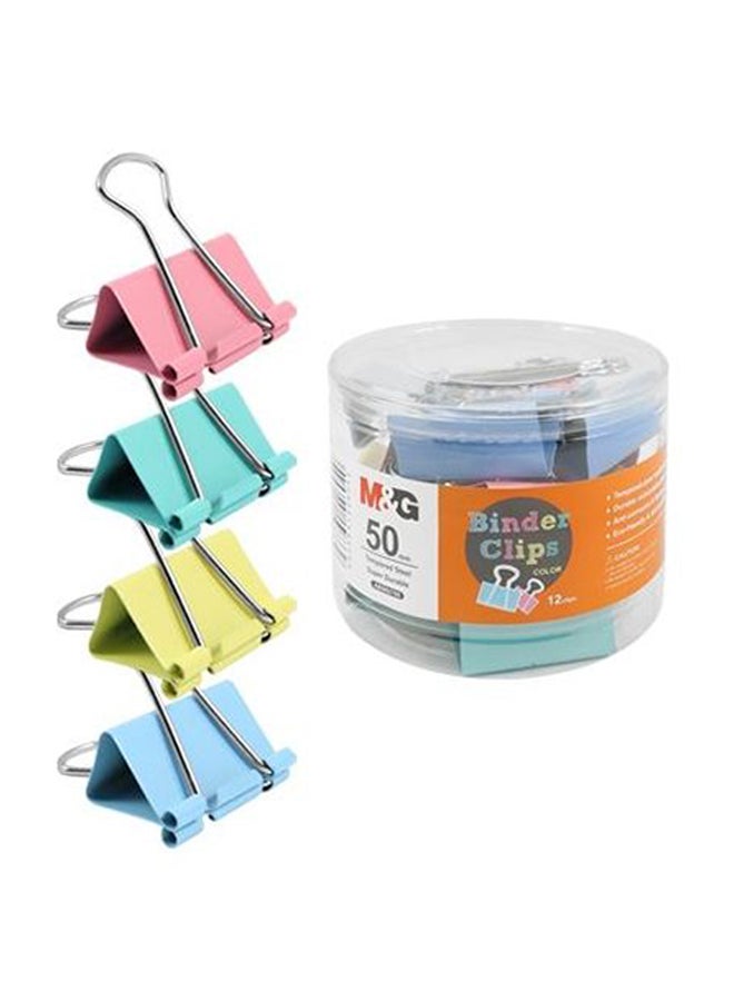 M&G 12-Piece Binder Clip Multicolour - Image 3
