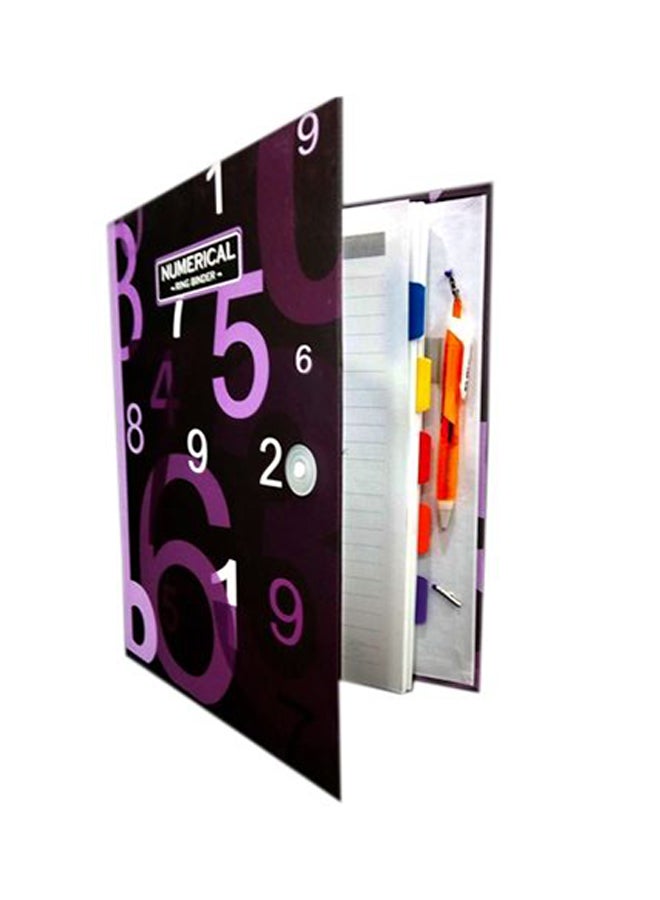 Yassin - 5-Subjects Ring Binder Purple - Image 1
