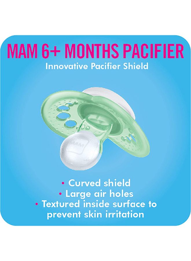 2-Piece Attitude Design Collection Pacifier