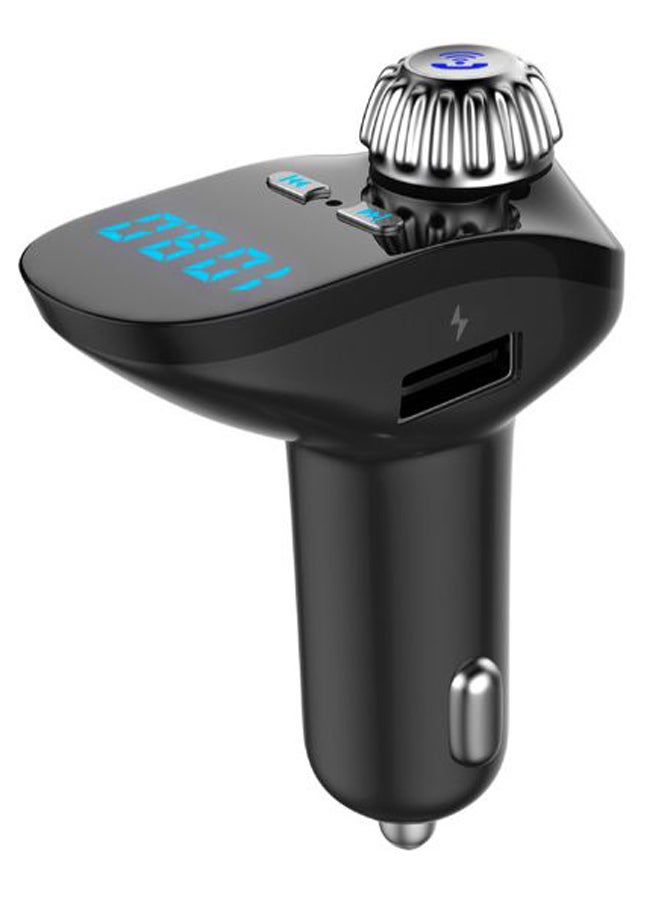 Bluetooth FM Transmitter With MP3 Player CZLY19062657 Black - Image 2