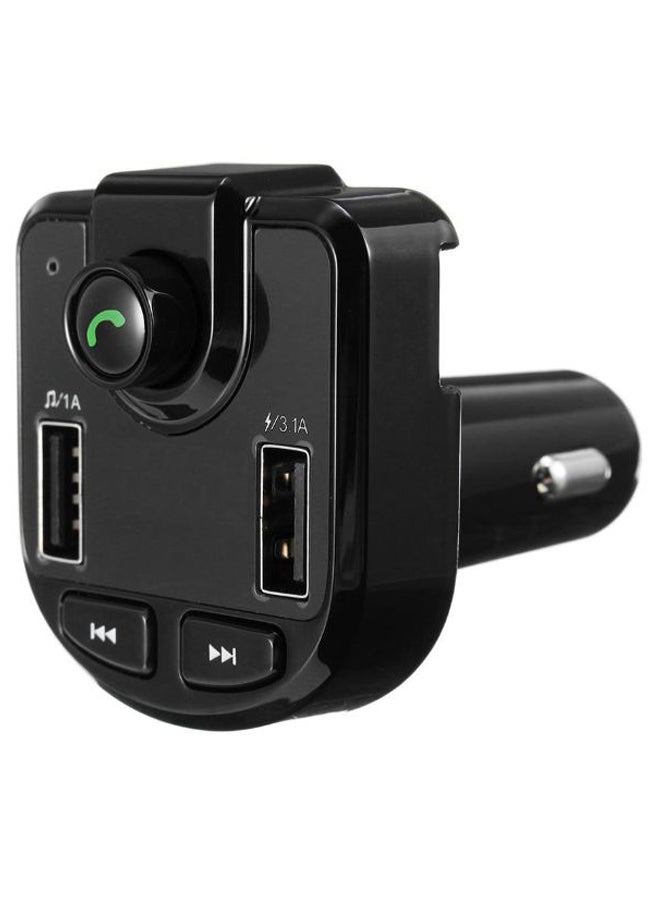 Bluetooth FM Transmitter With MP3 Player CZLY19062602 Black - Image 2