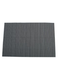 6-Piece Crossweave Placemat Set Dark Grey 45 x 30centimeter - v1562852911/N27432799A_2