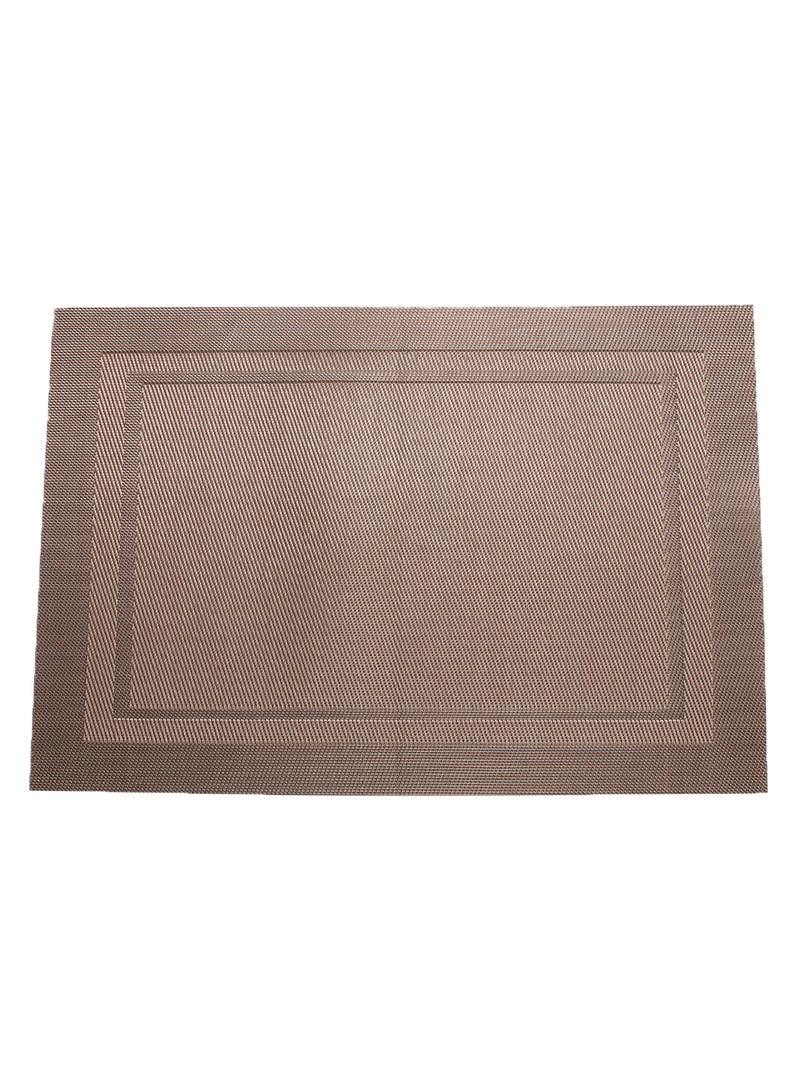 تي دي هوم طقم مفارش أطباق بحاجزين من 6 قطع شامبين 46 x 32Ø³Ù†ØªÙŠÙ…ØªØ± - Image 1