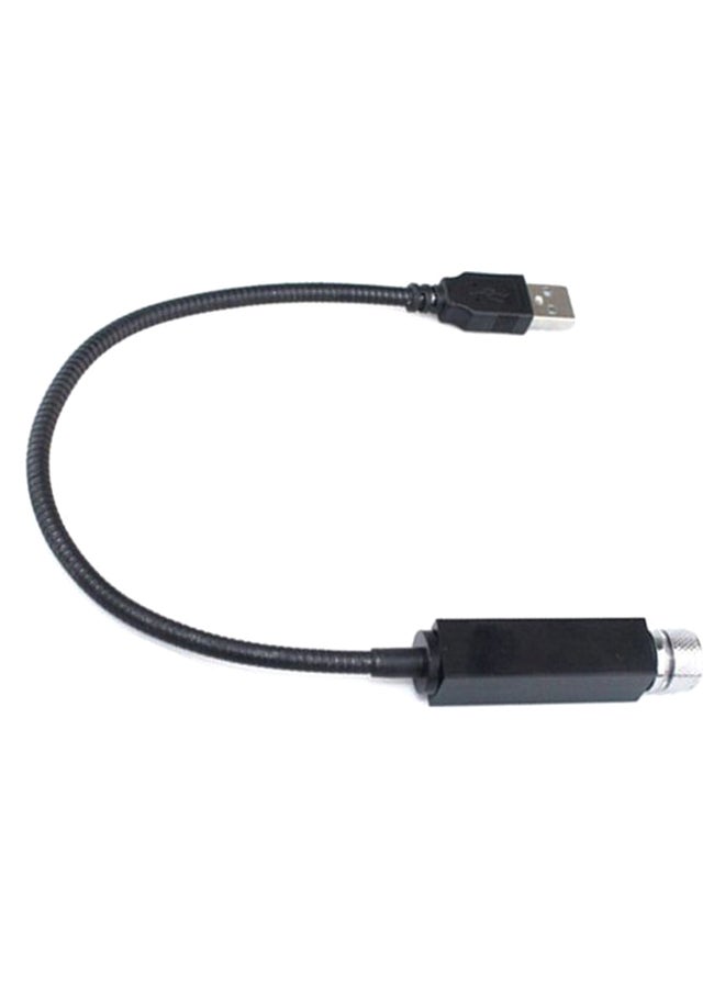 Car Roof Star Light Projection Lamp Cable Black