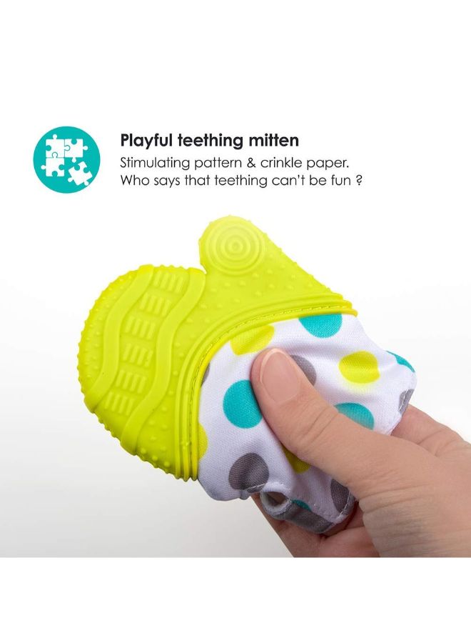 Chewable Teething Mitten Glove