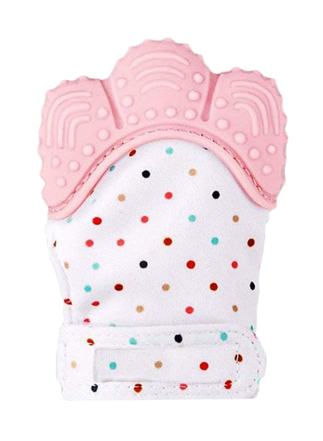 Huifen Self-Soothing Silicone Baby Teething Mitten Glove  - Image 1