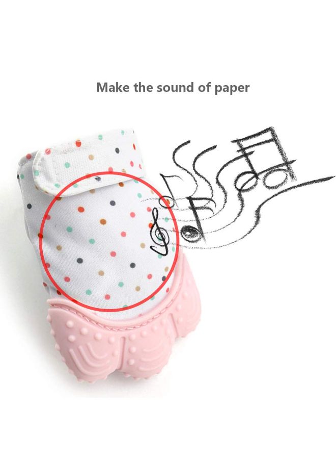 Huifen Self-Soothing Silicone Baby Teething Mitten Glove  - Image 5