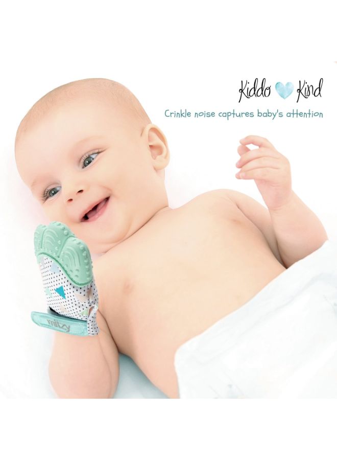 Chewable Teething Mitten Glove