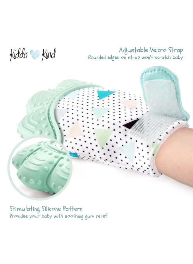 Chewable Teething Mitten Glove