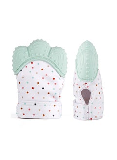 OPACC Self-Soothing Silicone Baby Teething Mitten Glove  - Image 1