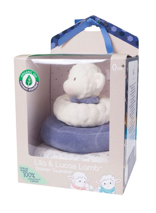 Lucas The Lamb Stacker Teether Toy