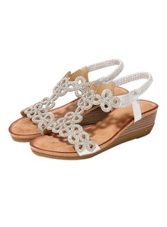 Generic Open Teo Elastic Band Sandals Silver  - Image 1