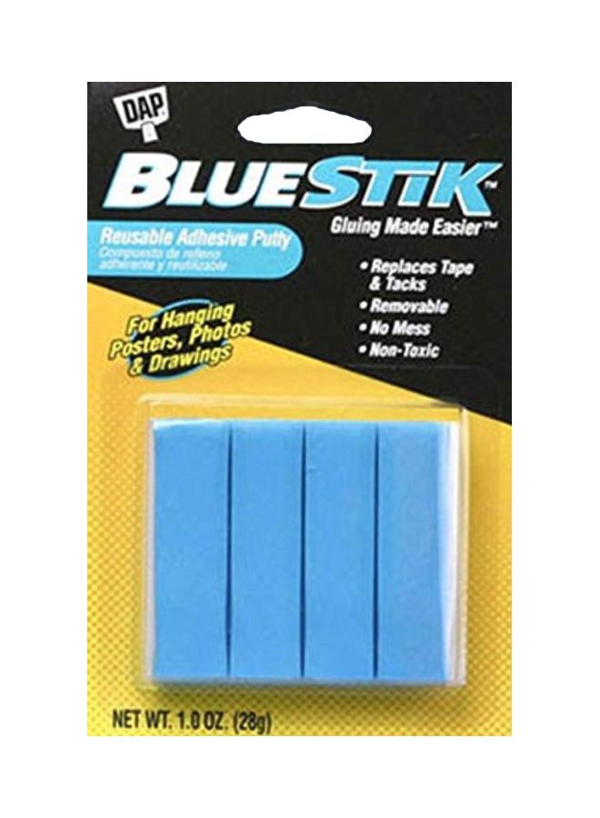 داب معجون لاصق قابل لإعادة الاستخدام أزرق