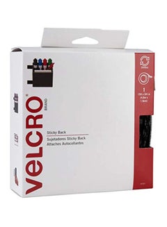 Velcro Sticky Back Roll Black 0.019x4.6meter 