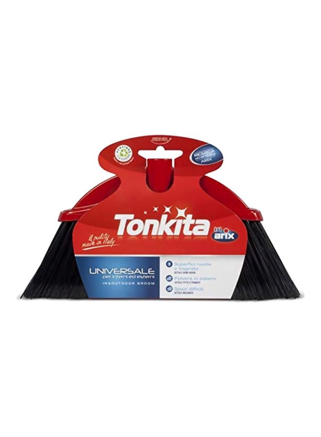 ممسحة شبه صلبة أحمر وأسود