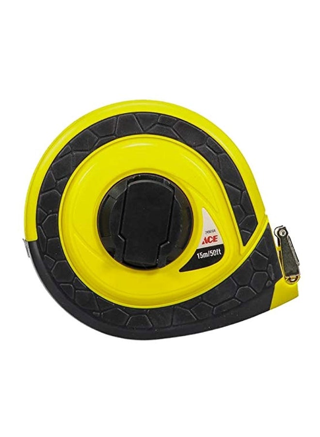 ACE Reel Measuring Tape Yellow/Black 15meter