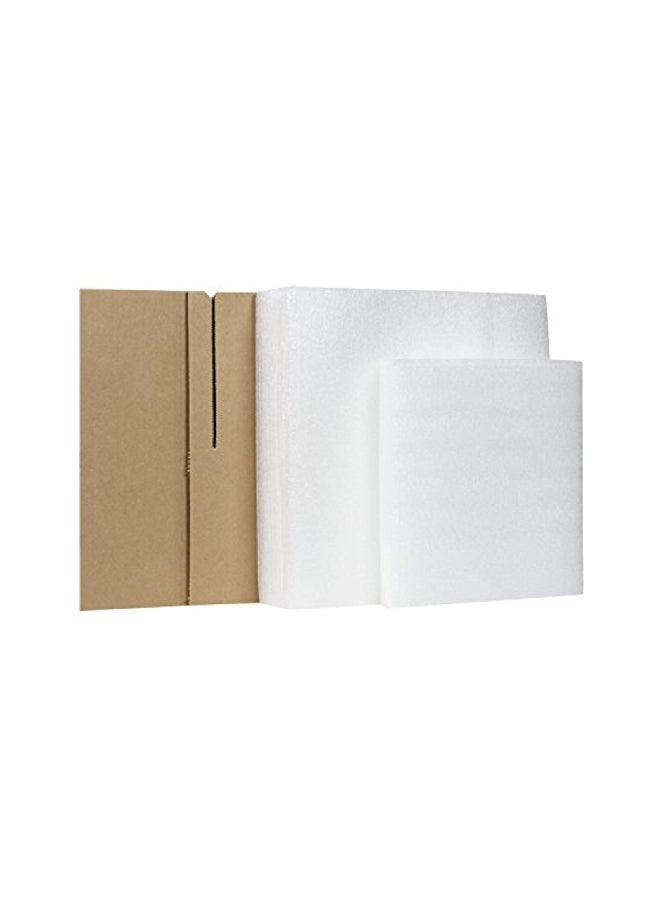 Duck 22-Piece Dish Moving Kit White - Image 1