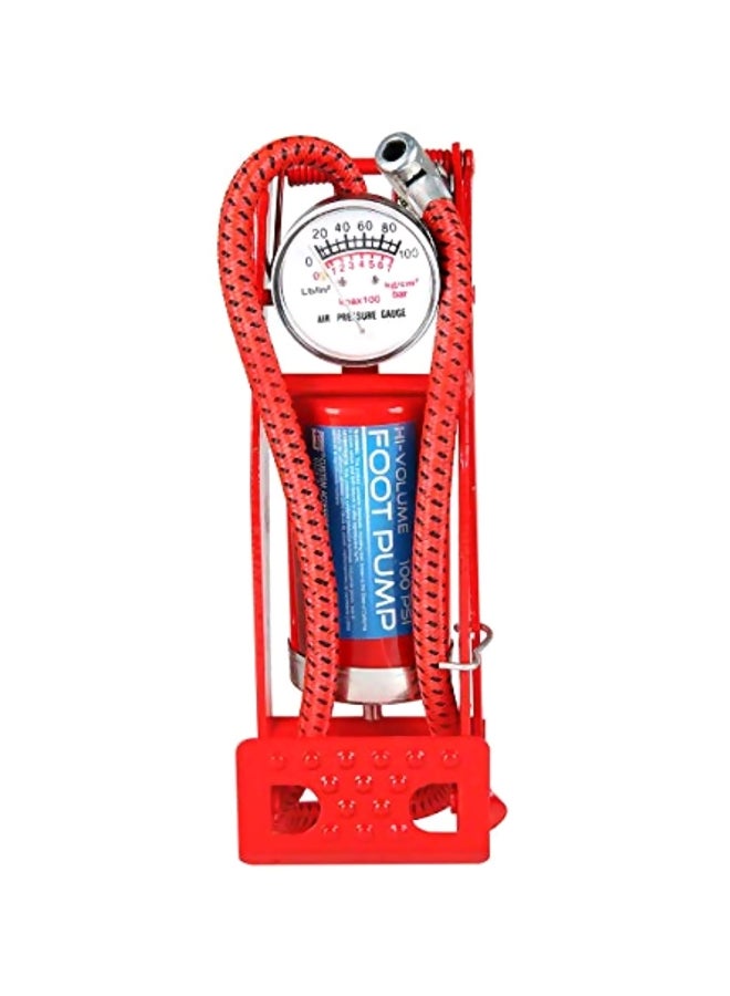 فيكتور مضخة القدم أحمر/ أزرق/ أبيض