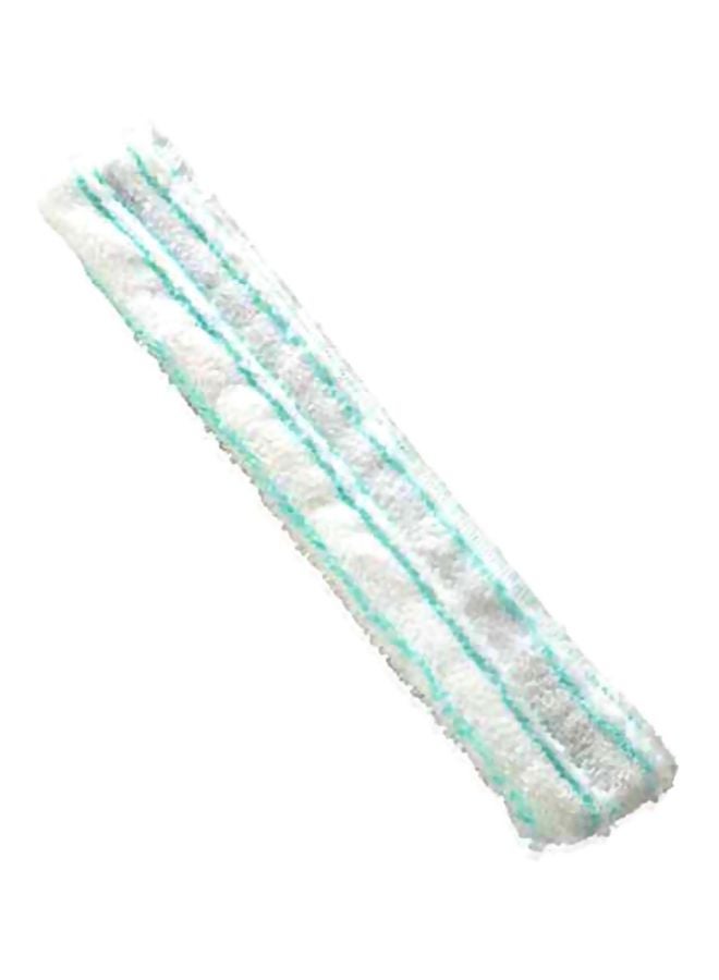 LEIFHEIT - Replacement Fleece Window Wiper White/Blue - Image 1