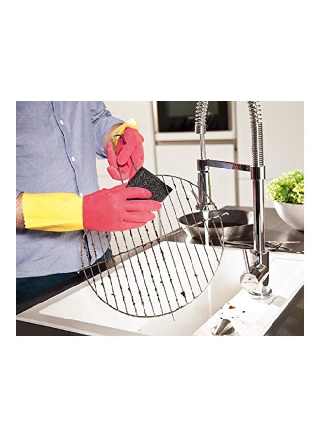 Vileda 2-Piece Glitzi PowerInox Sponge Set Black - Image 3