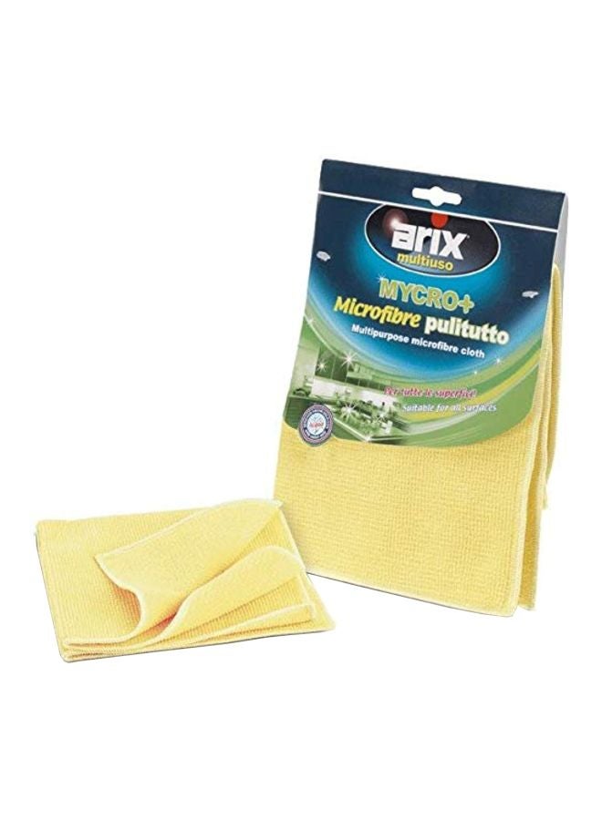 MycroPlus Multipurpose Microfibre Cloth Yellow 35x32cm - v1562858496/N27707168A_1