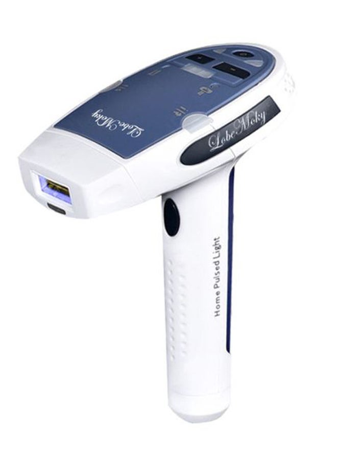 Plug-In Face And Body Permanent Hair Removal Tool Blue/White