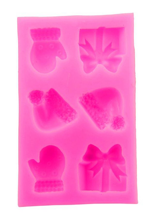 Hat Gloves Cake Baking Mould Pink 