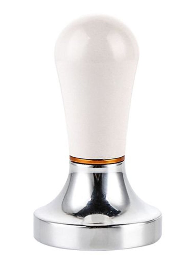 Tamper Coffee Powdered Hammer White/Silver