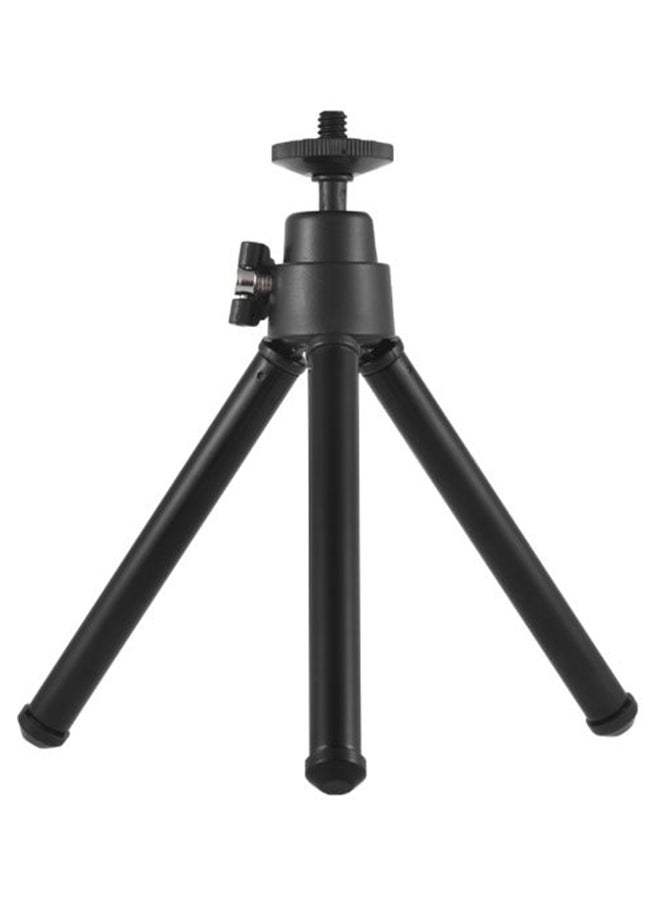 Generic 2-Section Extendable Tripod Stand Holder Black  - Image 1