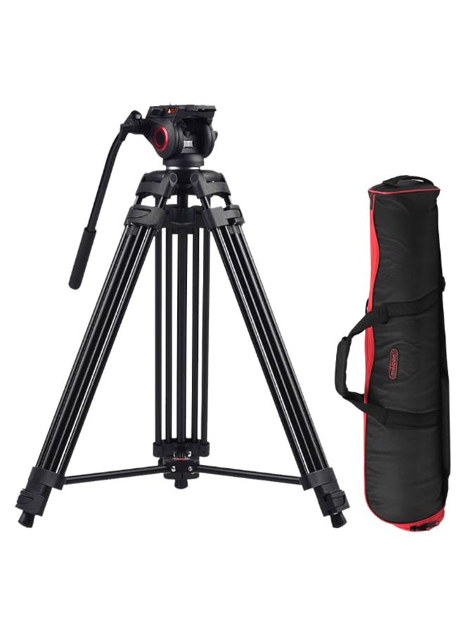 miliboo - Fluid Head Camera Tripod Stand Black - Image 1