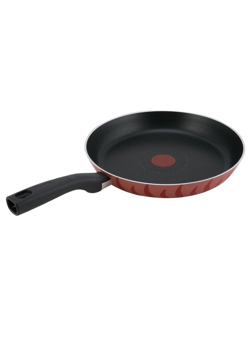 Tefal Tempo Flame Frying Pan Red/Black 30cm 
