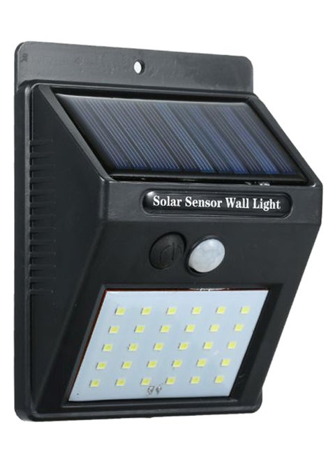 مصباح حائط LED يعمل بالطاقة الشمسية ومزود بجهاز استشعار حركة يعمل بالأشعة تحت الحمراء السلبية (PIR) متعدد الألوان