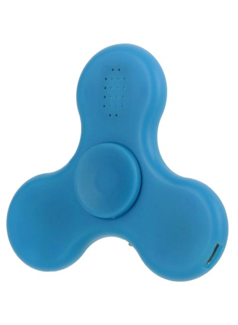 2-In-1 Fidget Spinner Bluetooth Speaker Blue