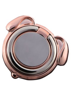 Electroplating Finger Ring Pop Mobile Holder Rose Gold