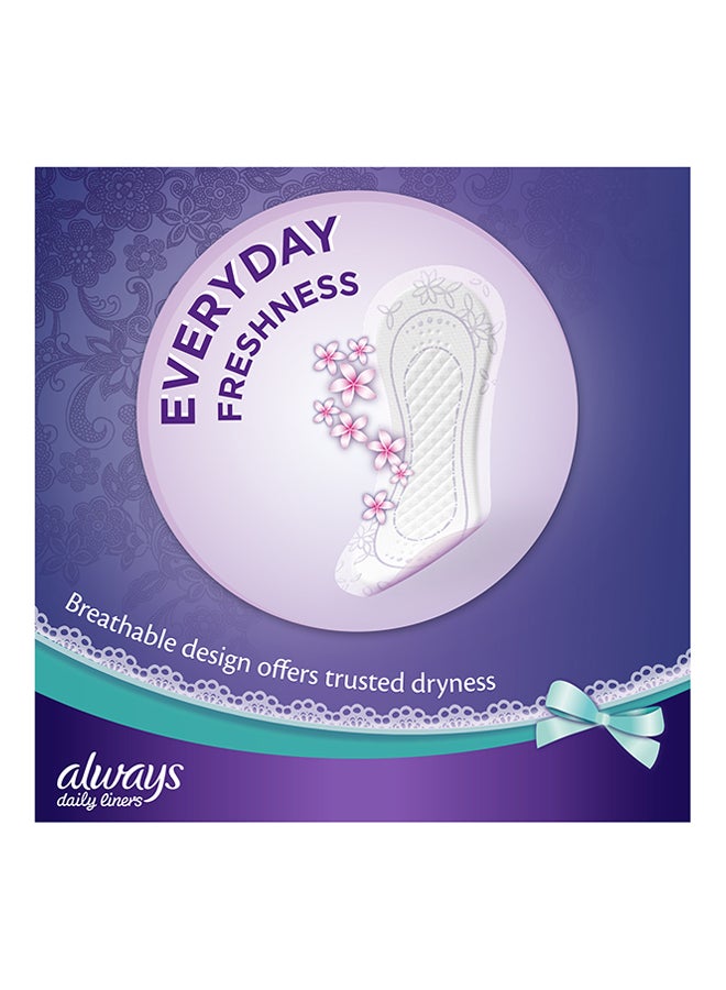 Always - Daily Liners Comfort Protect Pantyliners With Fresh Scent, Normal, 20 Count - Image 1