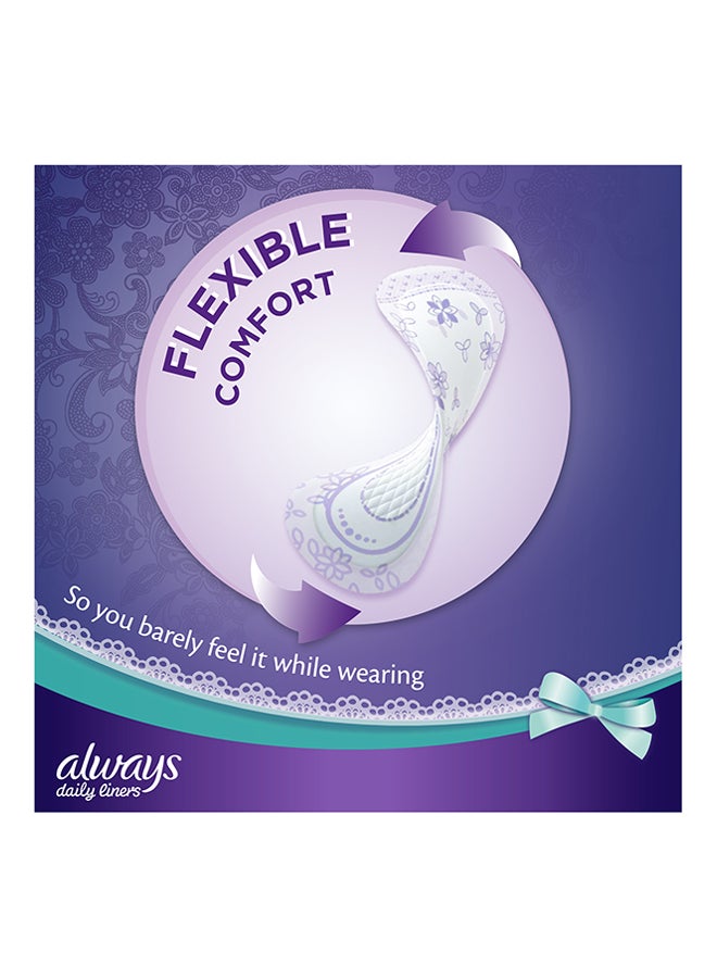 Always - Daily Liners Comfort Protect Pantyliners With Fresh Scent, Normal, 20 Count - Image 1