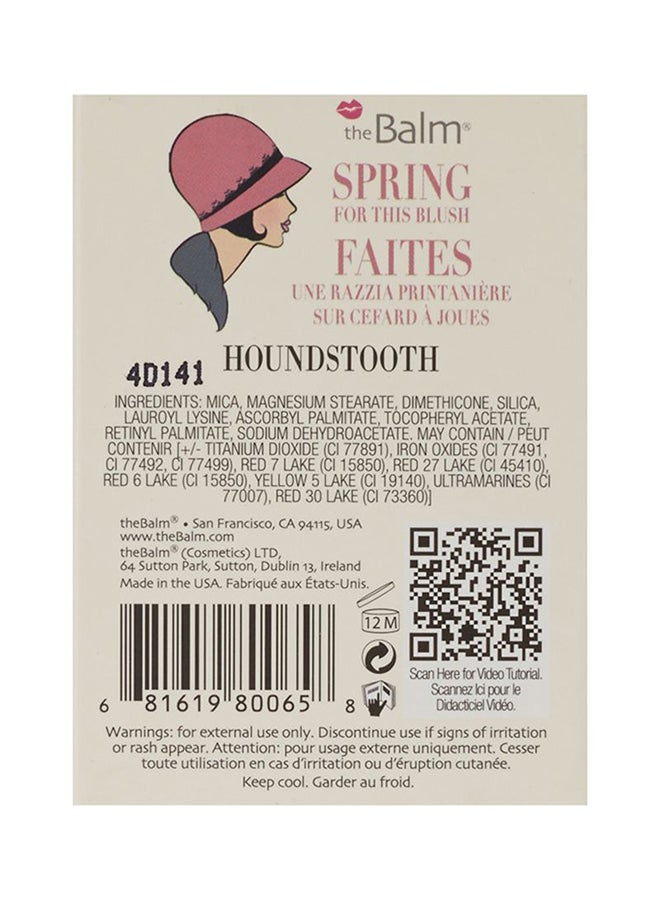 theBalm Instain Long Wearing Powder Staining Blush Houndstooth  - Image 3