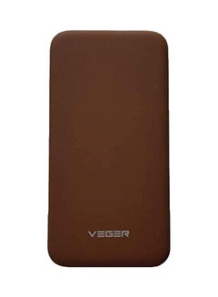 VEGER 25000.0 mAh Portable Power Bank Brown  - Image 1