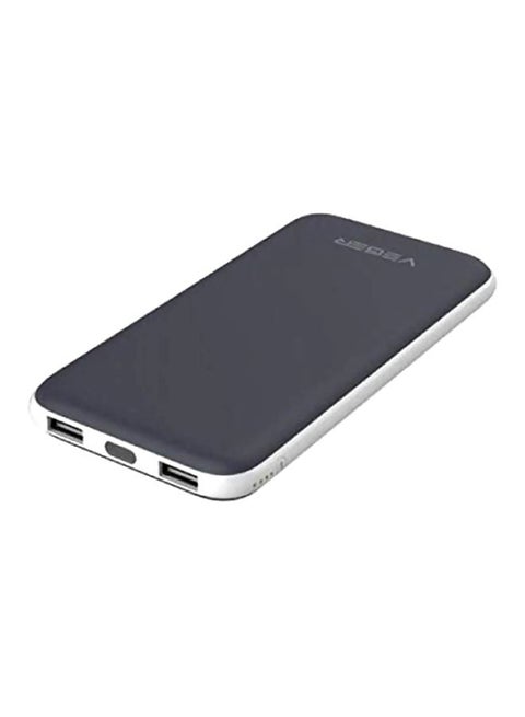 25000.0 mAh Portable Power Bank Black
