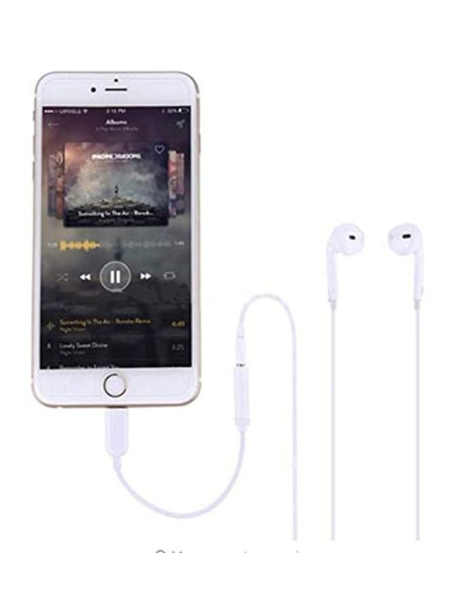 نوسينس محول ومقسّم صوت AUX أبيض - Image 2