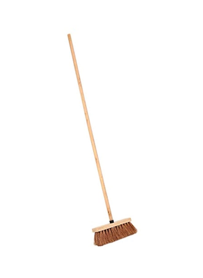 MoonLight Hard Bristles Coco Broom Beige/Brown 120cm - Image 2